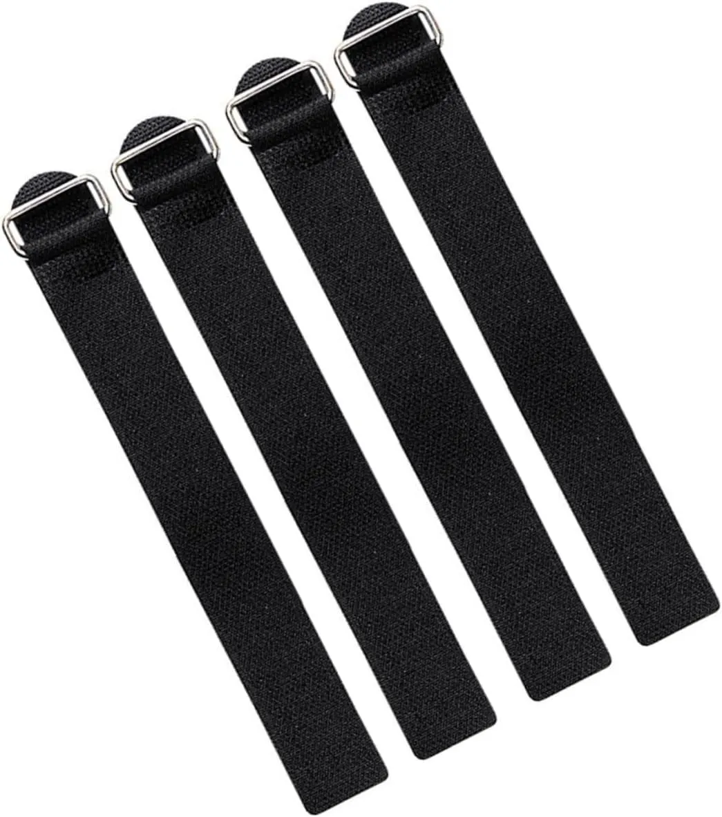 4Pcs Non Slip Outdoor Ice Grippers Straps for Crampons for Hiking Jogging and Shoveling Enhanced Stability and Traction