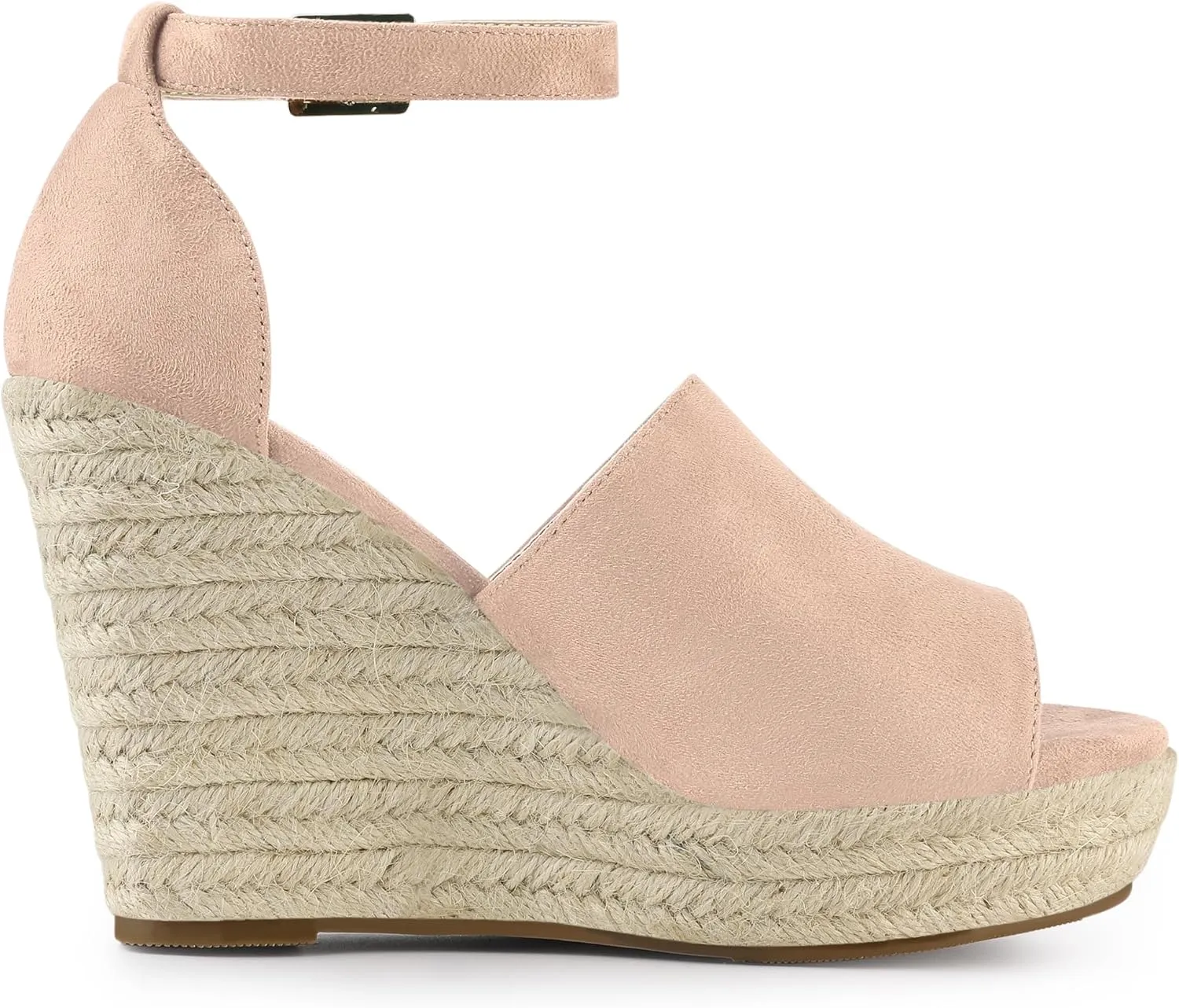 Allegra K Women's Espadrilles Platform Heels Wedges Sandals