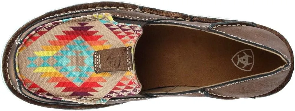 ARIAT Womens Cruiser Moccasins Flats Casual - Brown