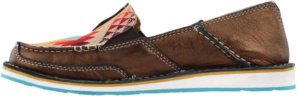 ARIAT Womens Cruiser Moccasins Flats Casual - Brown
