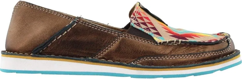 ARIAT Womens Cruiser Moccasins Flats Casual - Brown