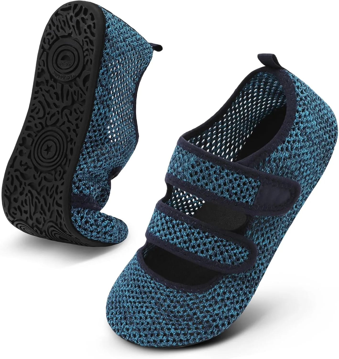 BARERUN Water Shoes Women Men Quick Dry Barefoot Beach Walking Kayaking Surfing Yoga Shoes Adjustable Wide Minimalist Sandals Slippers Indoor/Outdoor