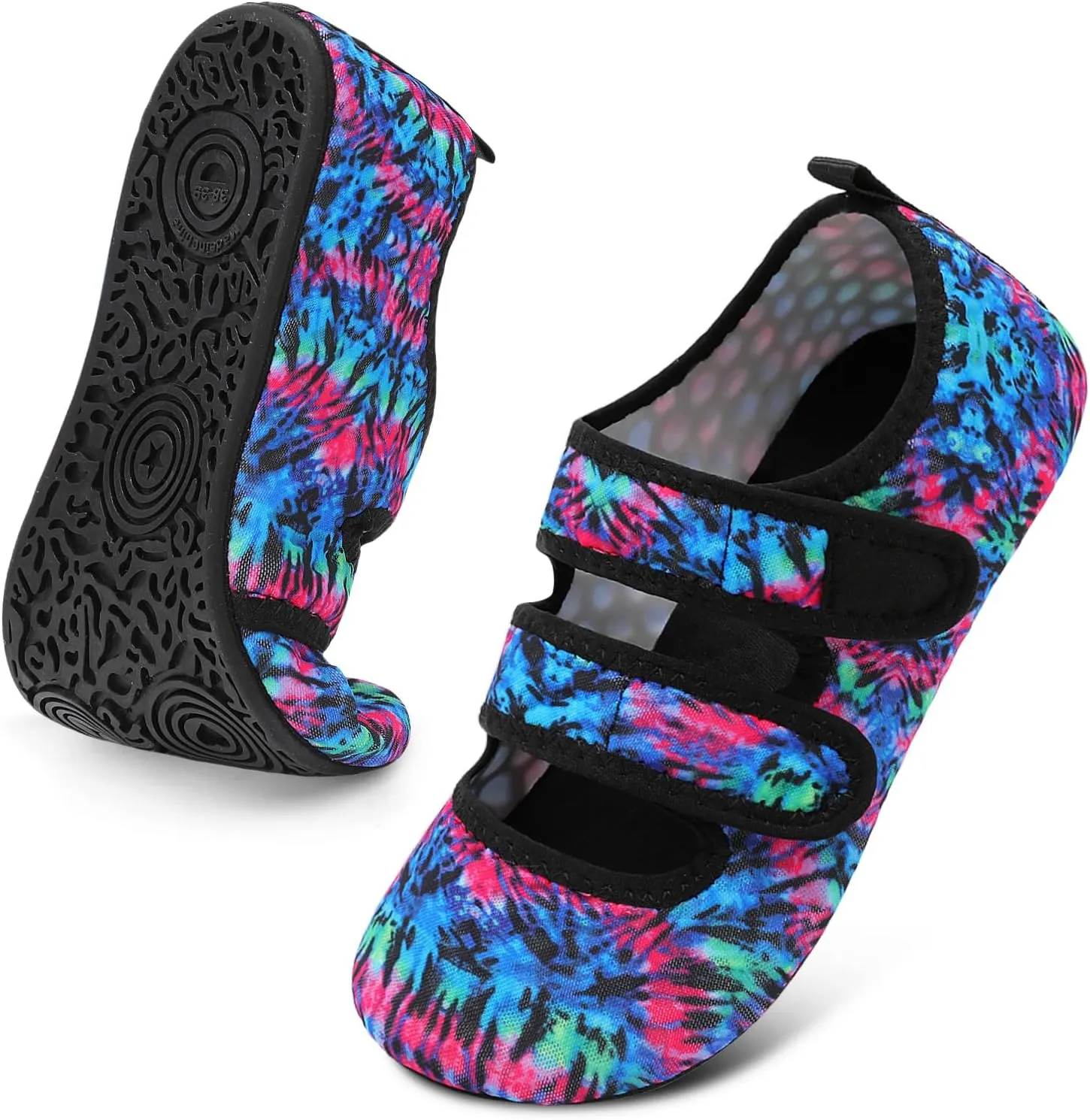 BARERUN Water Shoes Women Men Quick Dry Barefoot Beach Walking Kayaking Surfing Yoga Shoes Adjustable Wide Minimalist Sandals Slippers Indoor/Outdoor