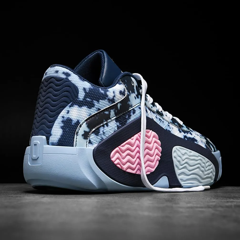 Basketball Shoes for Men High Top Ultra-Light Fashion Anti Slip Breathable Sneakers Men's Training Shoes for Running Walking