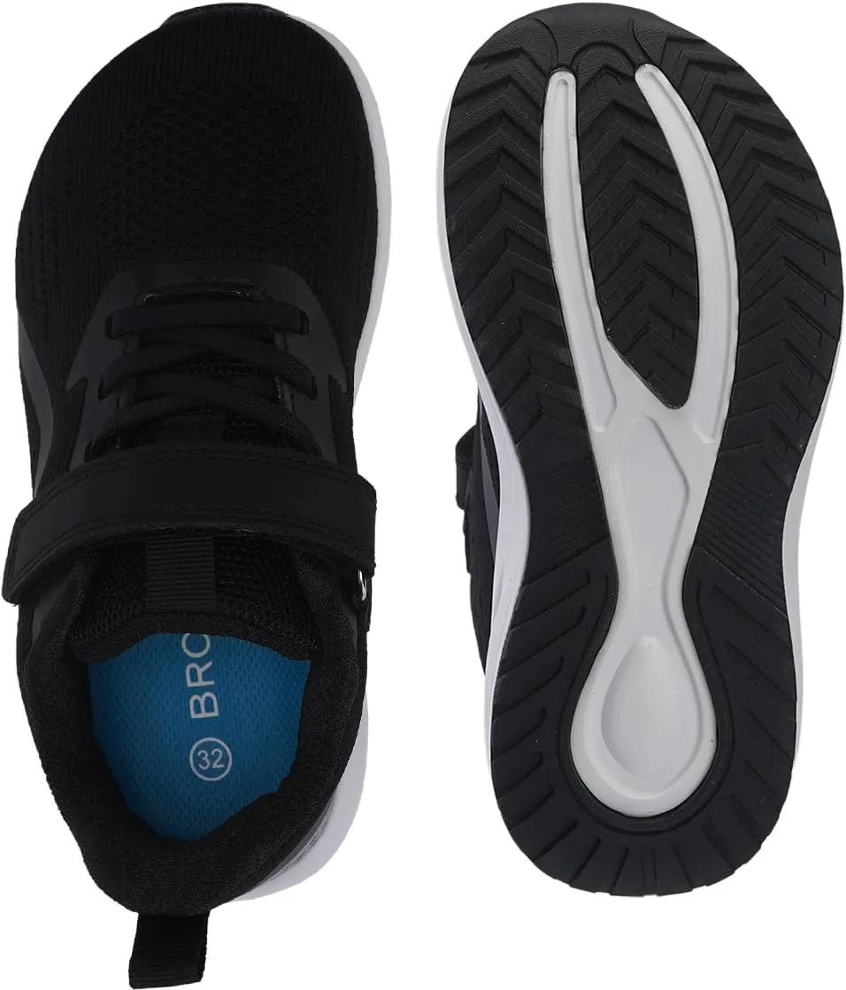 BRONAX Little/Big Kids Wide Toe Box Tennis Shoes | Athletic Running Sneakers for Boys/Girls