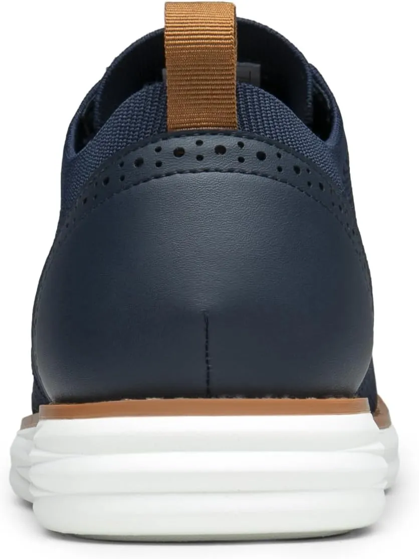 Bruno Marc Men's KnitFlex SmartCraft Mesh Oxfords Sneakers Casual Dress Lace-Up Lightweight Walking Shoes