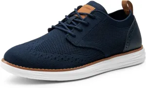 Bruno Marc Men's KnitFlex SmartCraft Mesh Oxfords Sneakers Casual Dress Lace-Up Lightweight Walking Shoes
