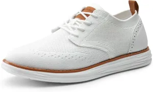 Bruno Marc Men's KnitFlex SmartCraft Mesh Oxfords Sneakers Casual Dress Lace-Up Lightweight Walking Shoes