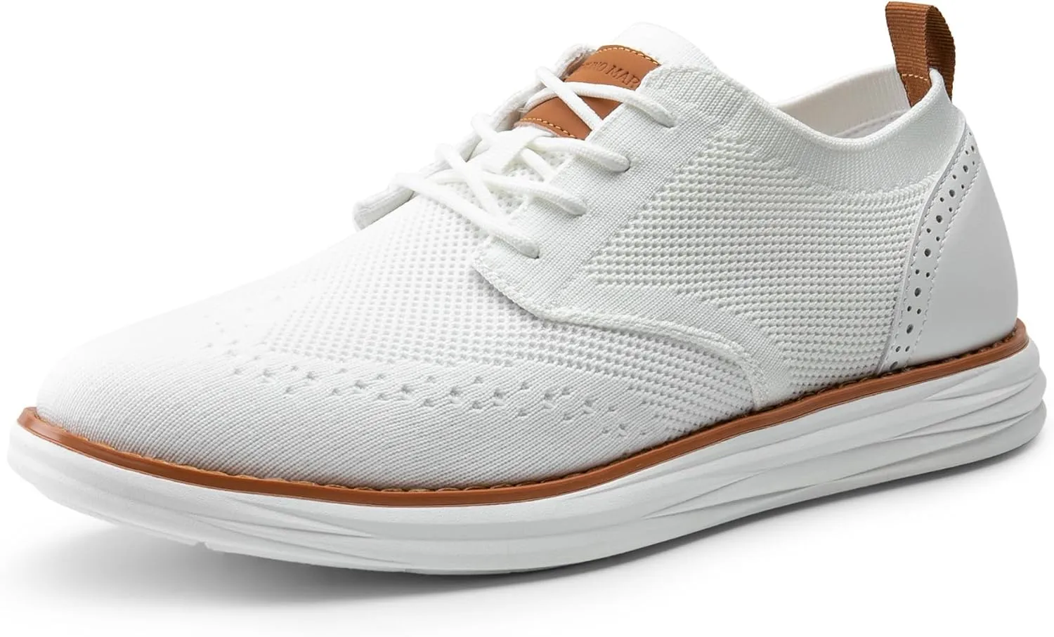 Bruno Marc Men's KnitFlex SmartCraft Mesh Oxfords Sneakers Casual Dress Lace-Up Lightweight Walking Shoes