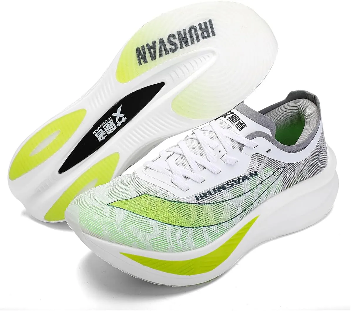 Carbon Plate Marathon Running Racing Shoes Men Professional Stable Supp ort Shock-Relief Ultra-Light Rebound Sneakers