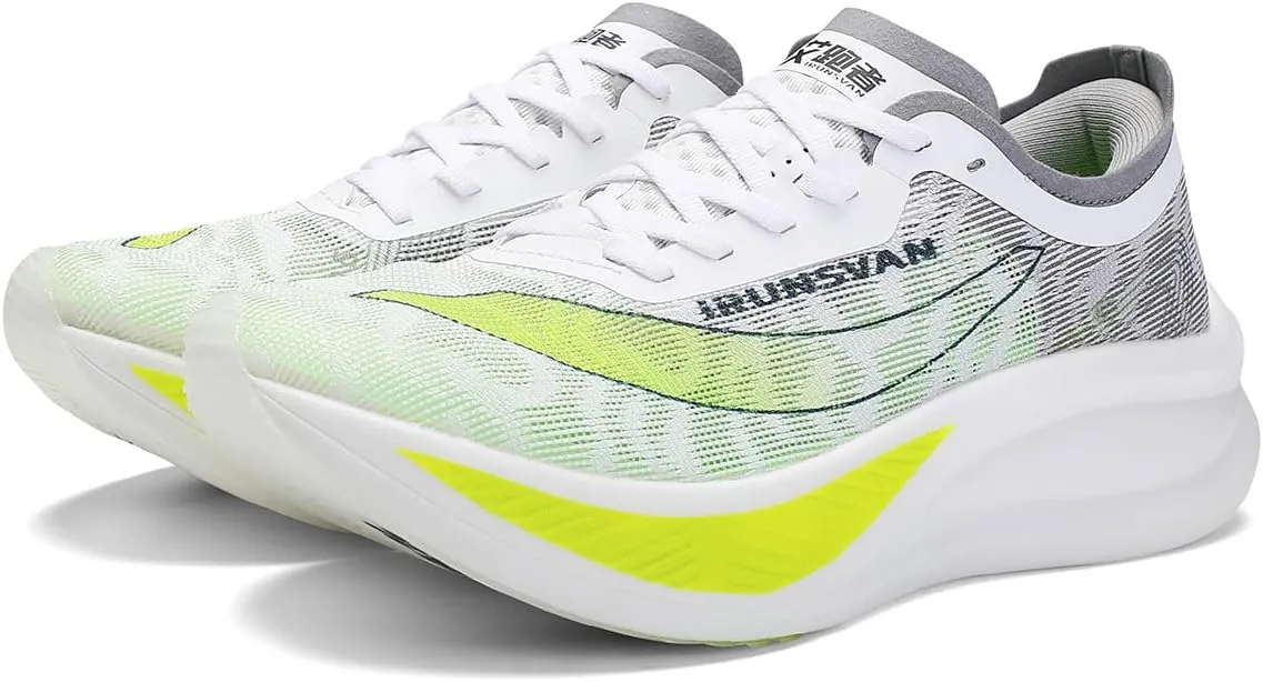 Carbon Plate Marathon Running Racing Shoes Men Professional Stable Supp ort Shock-Relief Ultra-Light Rebound Sneakers