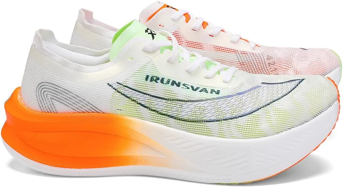 Carbon Plate Marathon Running Racing Shoes Men Professional Stable Supp ort Shock-Relief Ultra-Light Rebound Sneakers