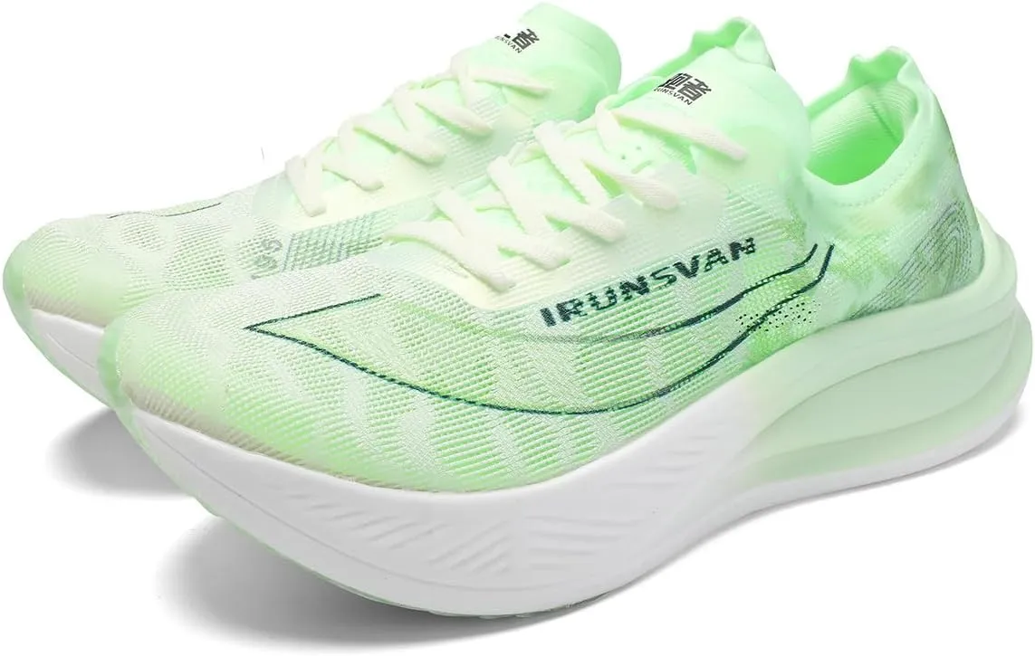 Carbon Plate Marathon Running Racing Shoes Men Professional Stable Supp ort Shock-Relief Ultra-Light Rebound Sneakers