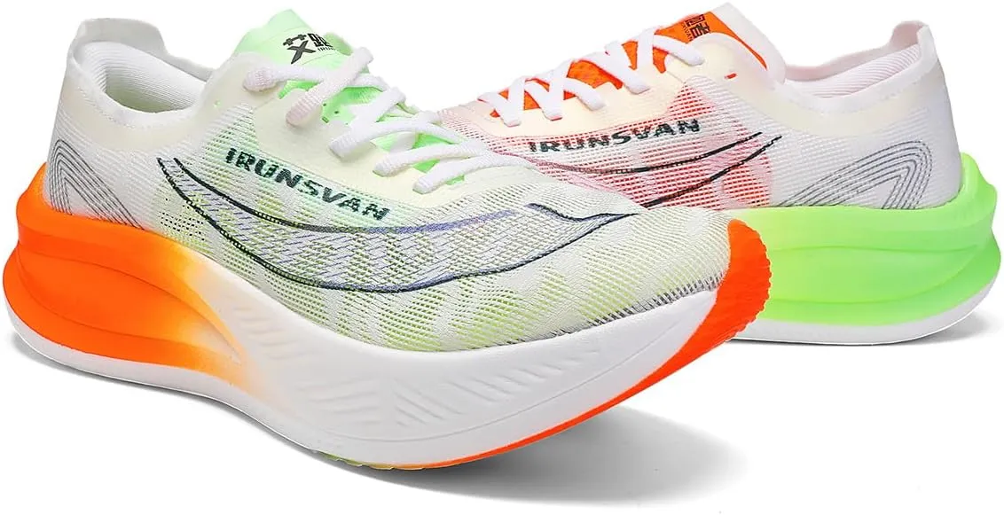 Carbon Plate Marathon Running Racing Shoes Men Professional Stable Supp ort Shock-Relief Ultra-Light Rebound Sneakers
