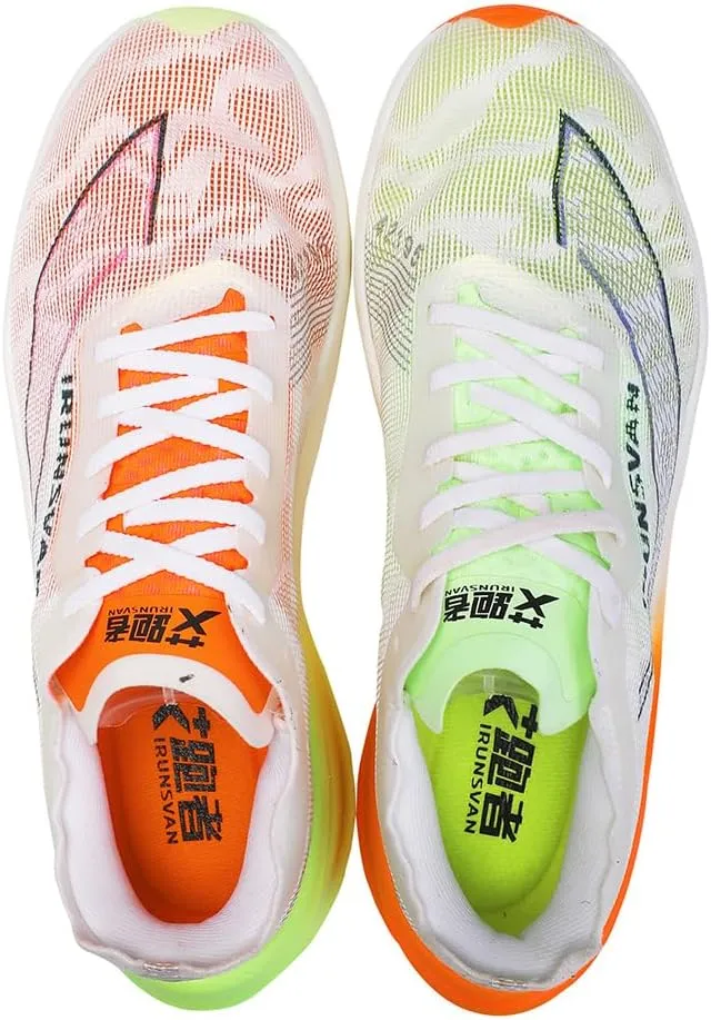Carbon Plate Marathon Running Racing Shoes Men Professional Stable Supp ort Shock-Relief Ultra-Light Rebound Sneakers