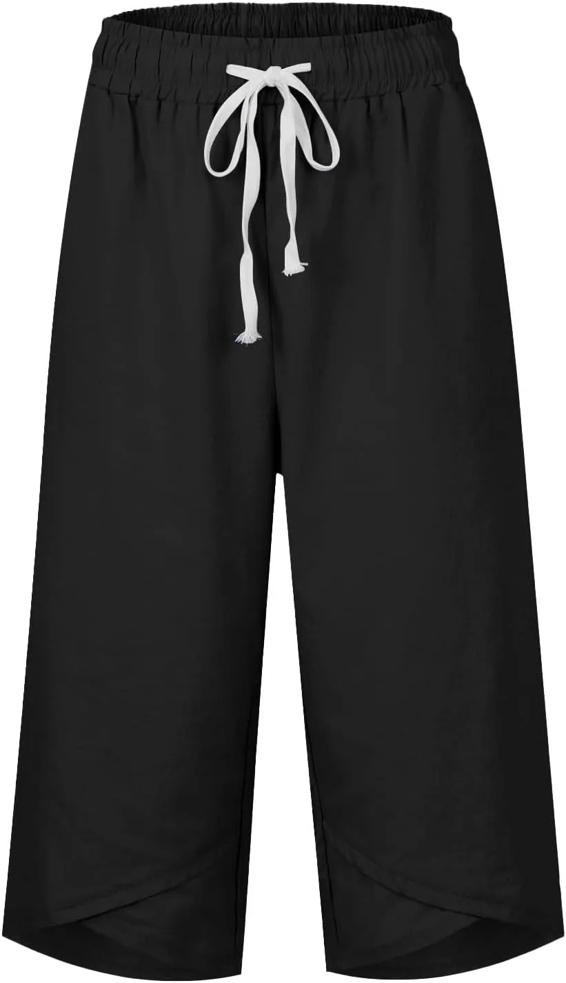 Casual Pants for Women Baggy Long Sleeve Pajama Home Suit Can Be Worn Outside Crop Linen for Women