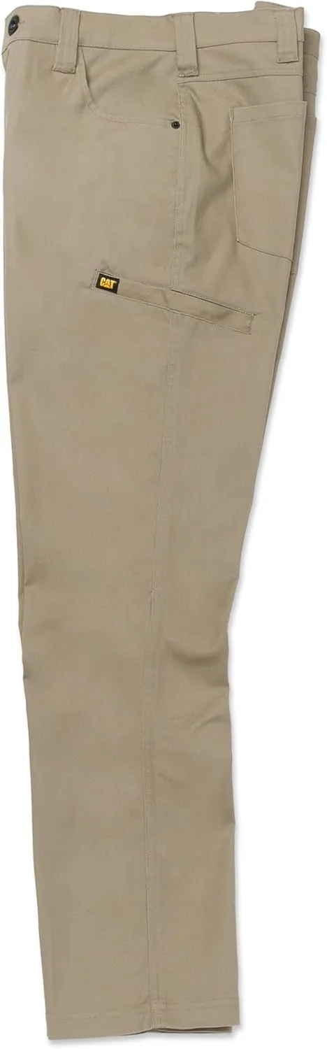 CAT Workwear Men's 1080038 Stretch Canvas Straight Fit Utility Pant