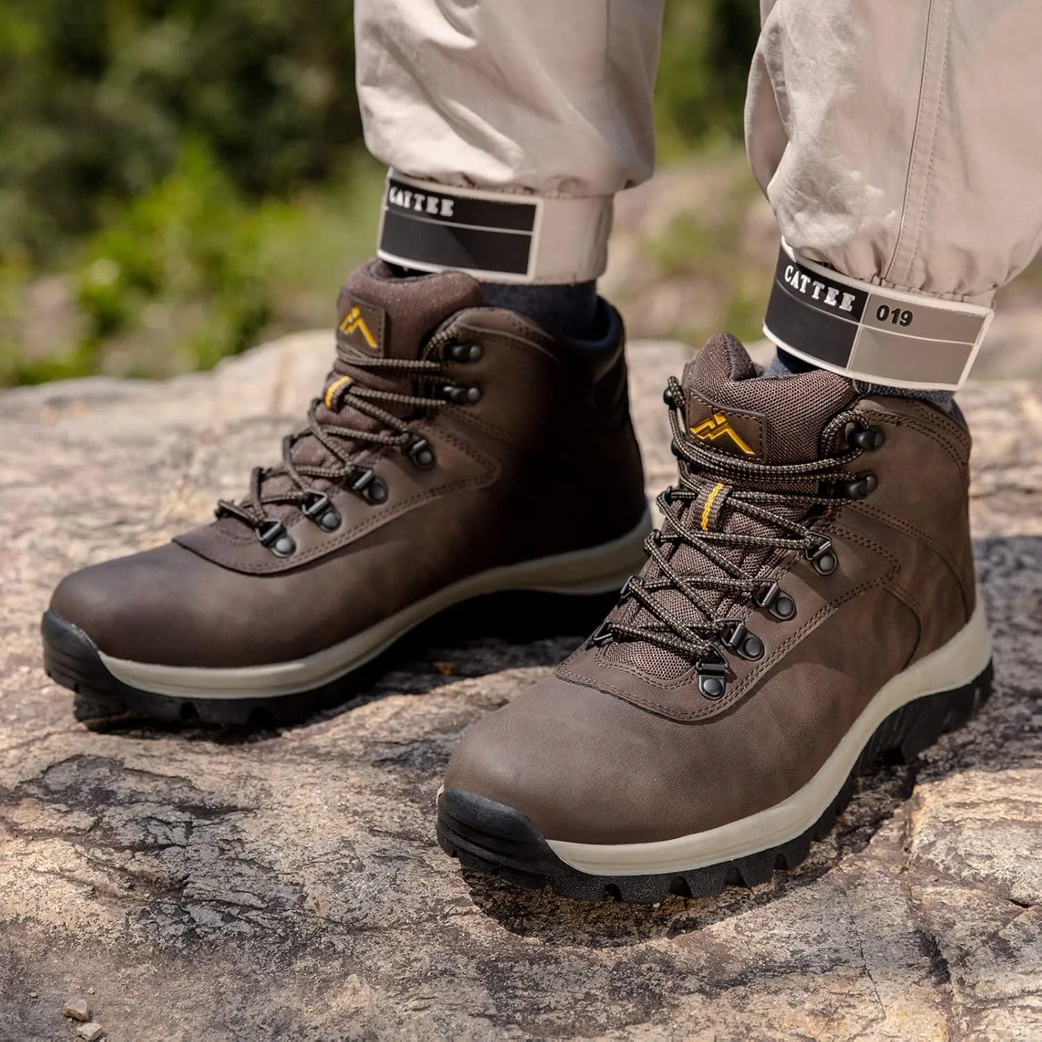 CC-Los Men's DualTrek Waterproof Hiking Boots Work Boots Size 7-14
