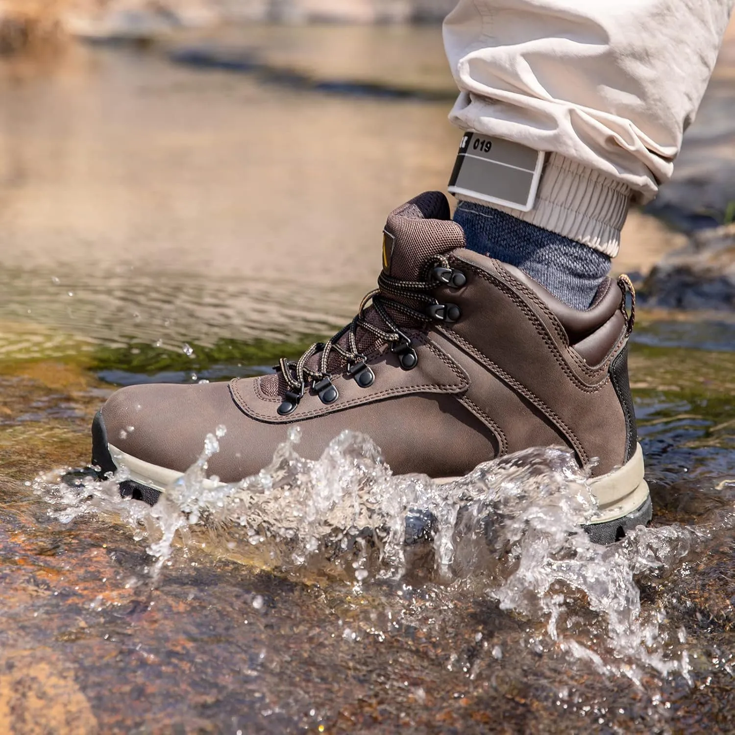 CC-Los Men's DualTrek Waterproof Hiking Boots Work Boots Size 7-14