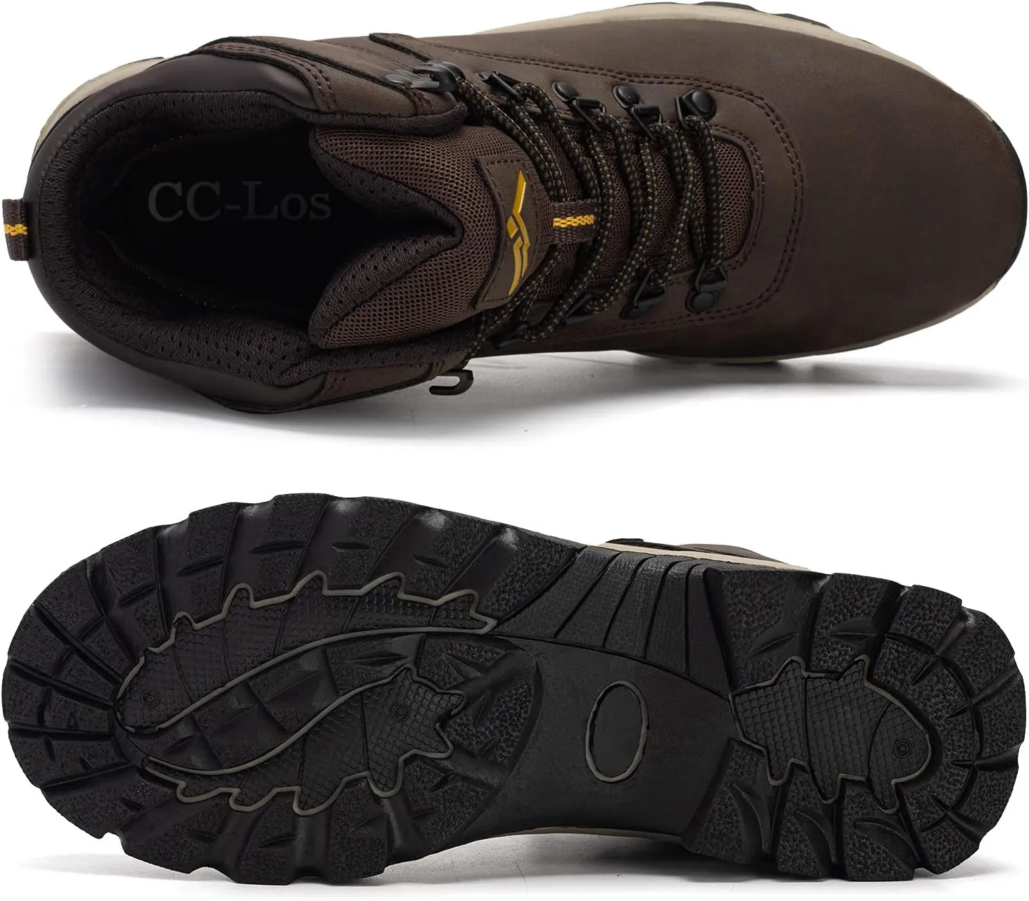 CC-Los Men's DualTrek Waterproof Hiking Boots Work Boots Size 7-14