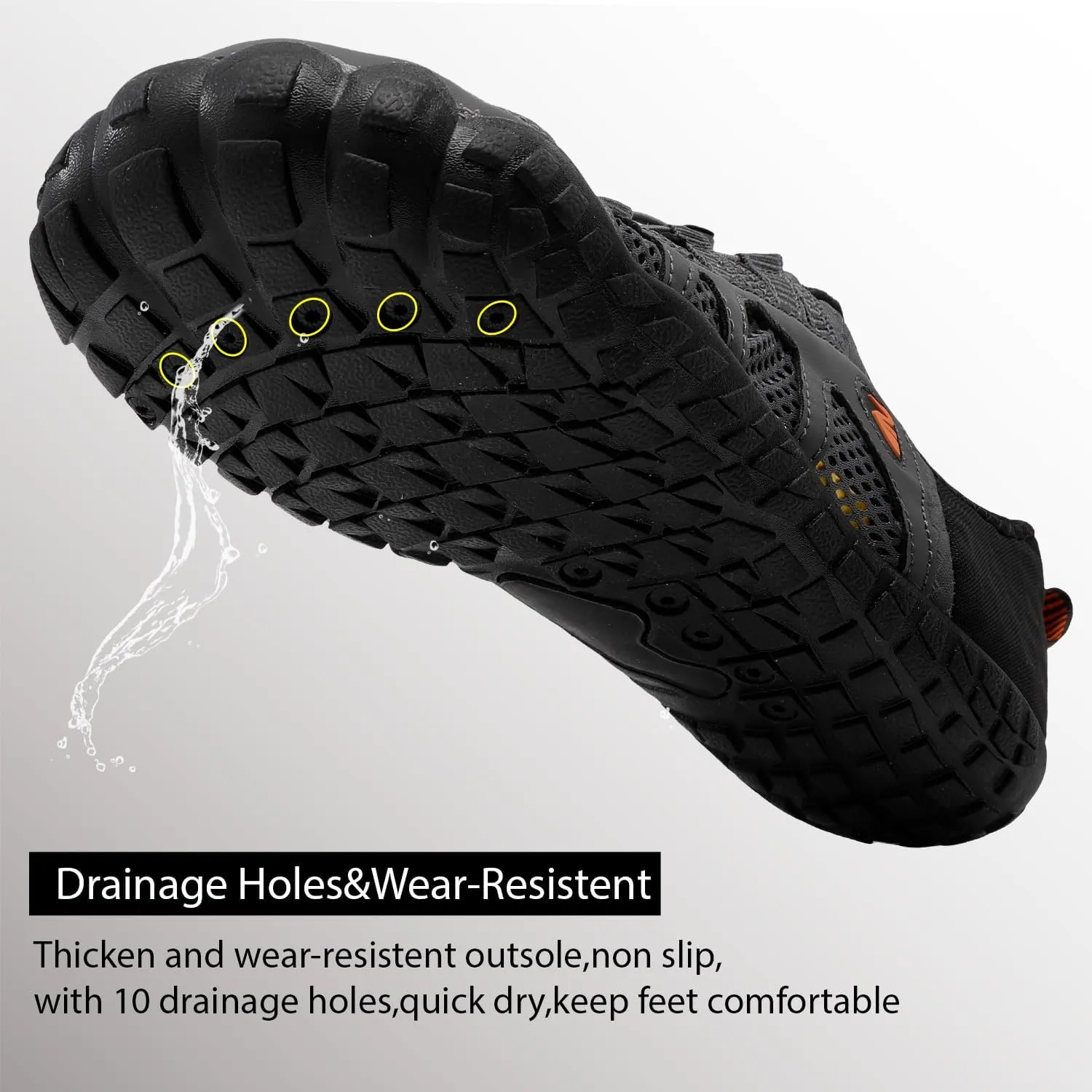 Centipede Demon Swim Water Shoes for Women Men Quick Dry Barefoot Aqua Sneakers Shoe for Beach Hiking Diving Boating River Outdoor Water Sports
