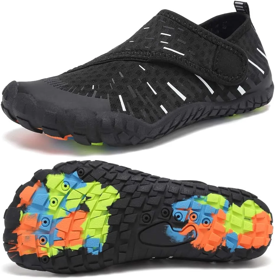 CIOR Kids Boys & Girls Water Shoes Sports Aqua Athletic Sneakers Lightweight Sport Fast Dry Shoes(Toddler/Little Kid/Big Kid)