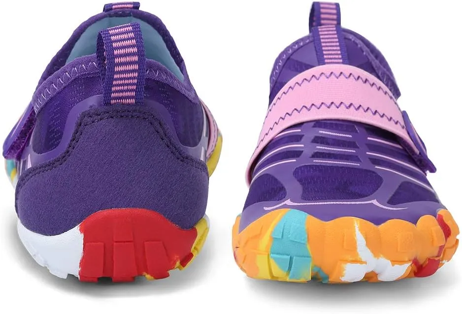 CIOR Kids Boys & Girls Water Shoes Sports Aqua Athletic Sneakers Lightweight Sport Fast Dry Shoes(Toddler/Little Kid/Big Kid)