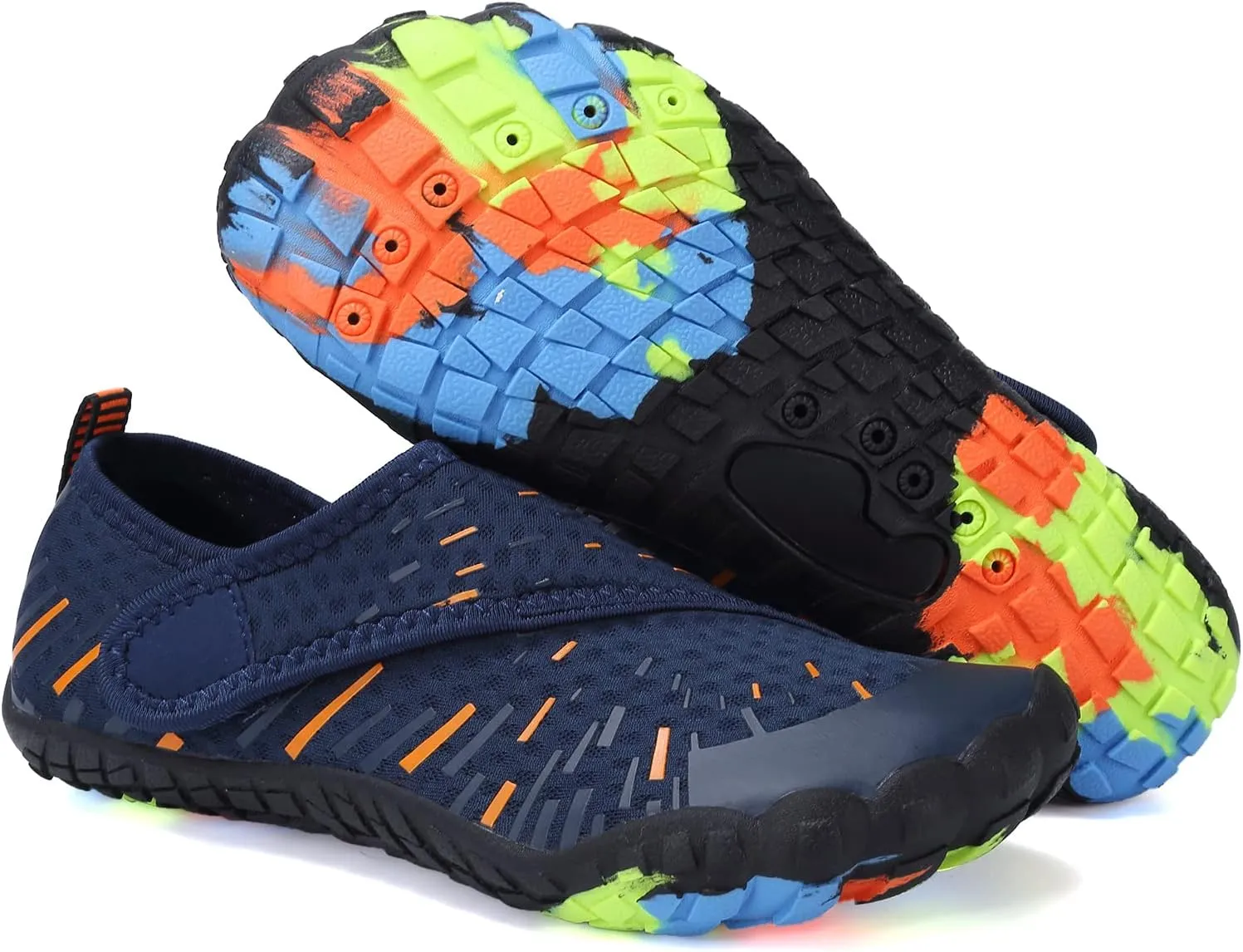 CIOR Kids Boys & Girls Water Shoes Sports Aqua Athletic Sneakers Lightweight Sport Fast Dry Shoes(Toddler/Little Kid/Big Kid)