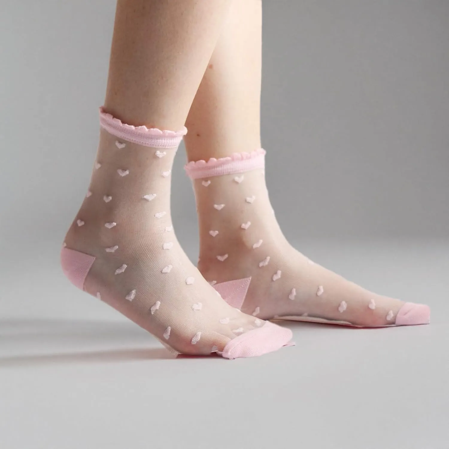 Cityelf 5 Pack Women Sheer Socks Summer Ruffle Thin Cool Footwear See Through Silky Lace Ankle Cute Stocking