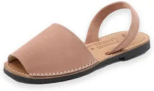 Classic Flat Sandals for Women – Dressy Soft Leather Peep Toe Women’s Flat Sandals, Casual Slip on Flats