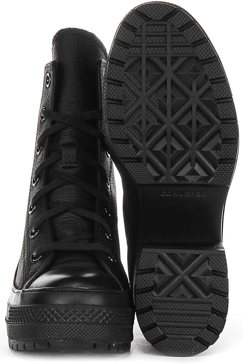 Converse A06145C Men's Chuck 70 De Luxe Heel Leather Heeled Ankle Boots