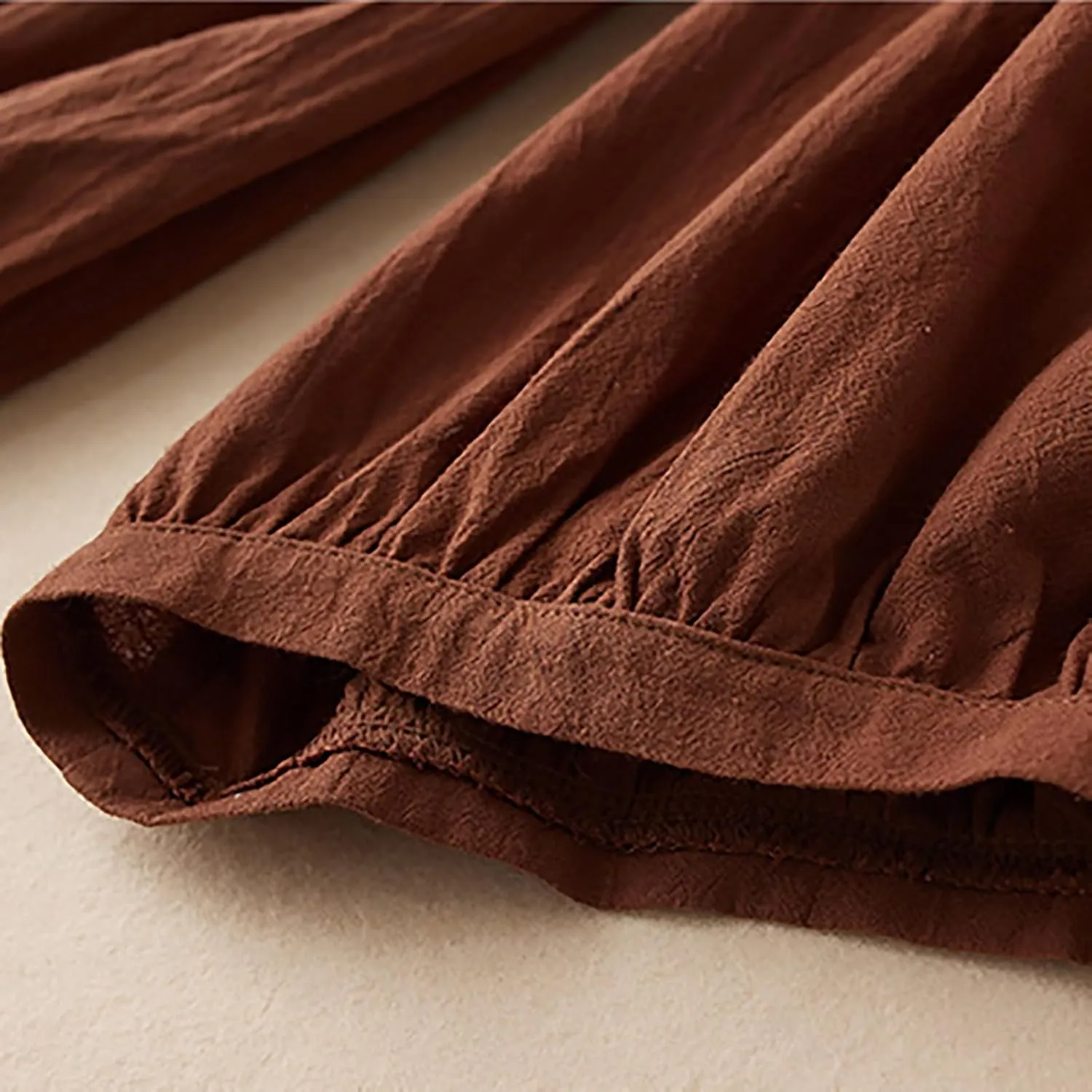 Cotton Clothes for Women Women's Linen Pants Loose Slimming Elastic Waist Wide Leg Ropa De Lino para Mujer De Verano