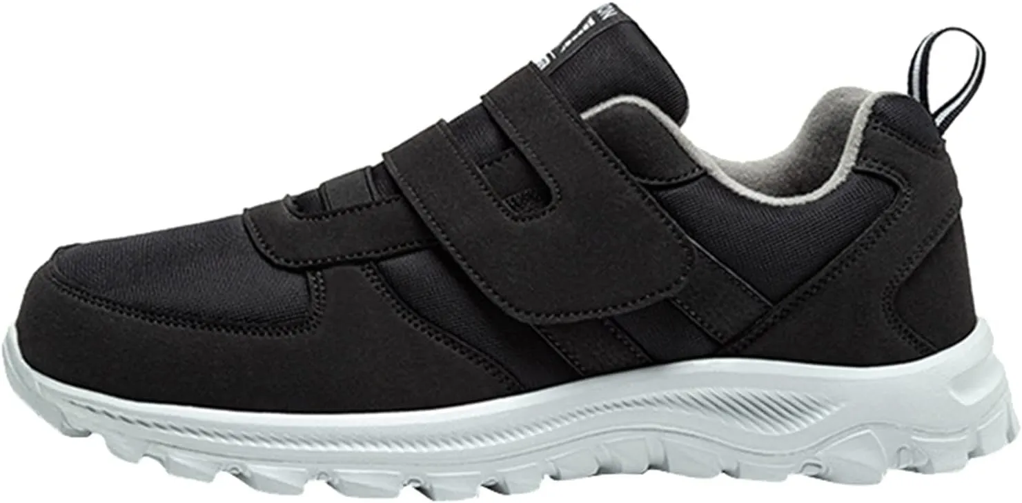 Couple Models Men's Middle and Elderly Light and Comfortable Non Slip Hook Loop Walking Sport Shoes Sneaker Men 11, 8.5