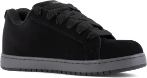 DC Men's Court Graffik Work Black and Grey Composite Toe Boots Construction Shoe