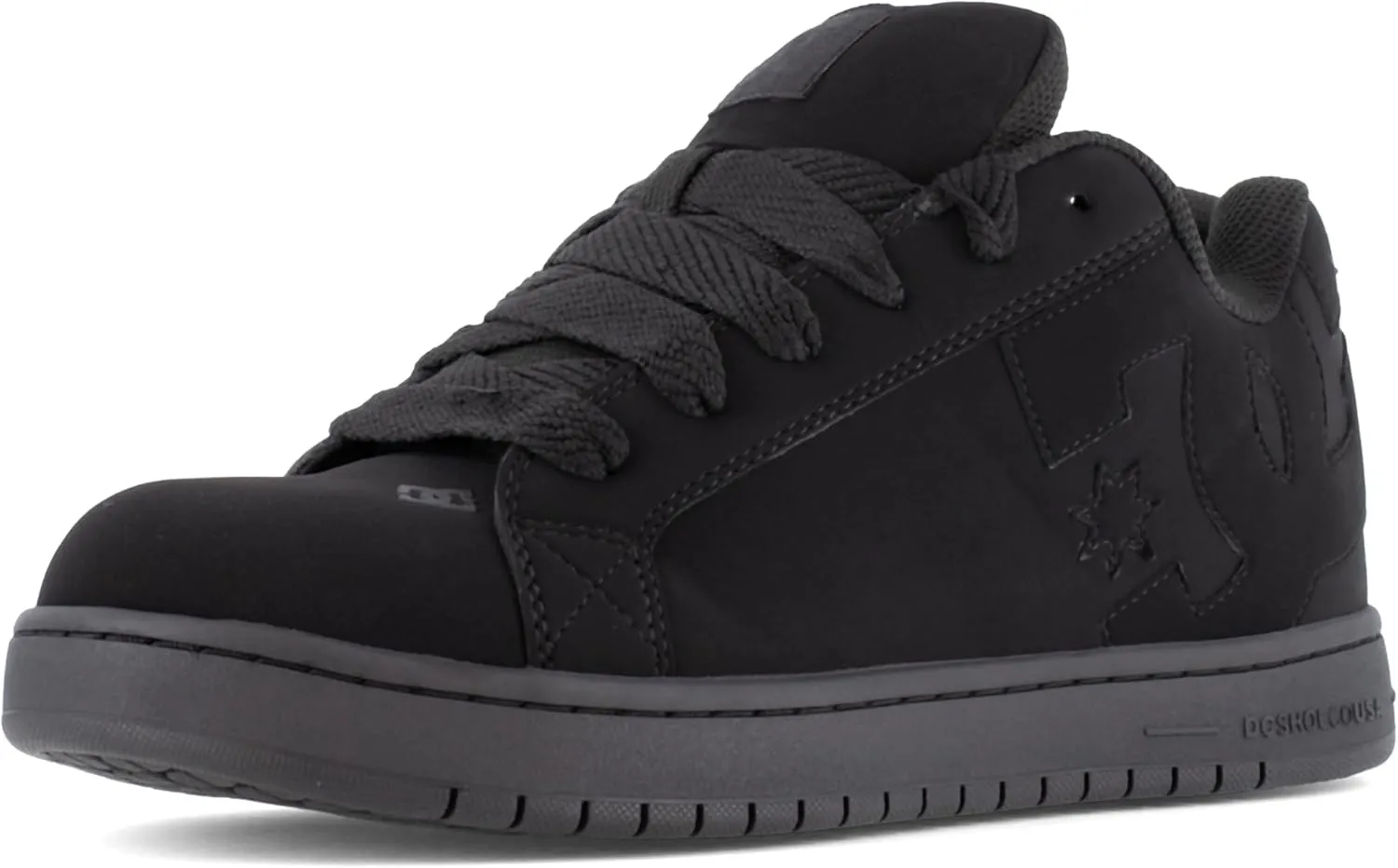 DC Men's Court Graffik Work Black Composite Toe Boots Construction Shoe
