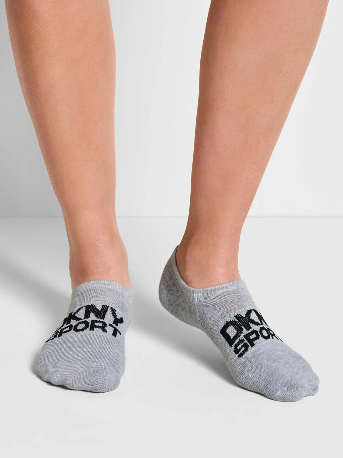 DKNY Women's 6 Pack Sport Lightweight Liner Socks