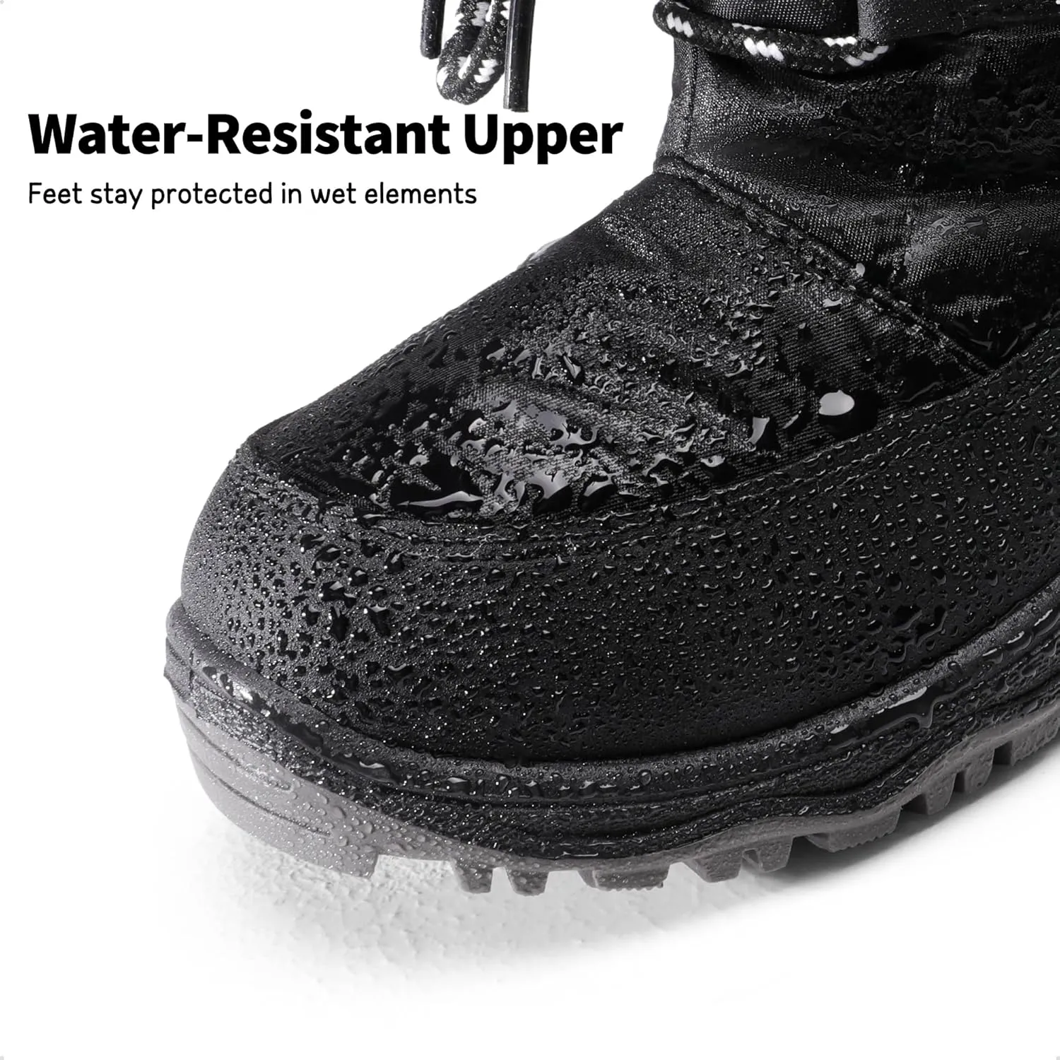 DREAM PAIRS Girls Snow Boots Warm Cozy Anti-Slip Lightweight Mid Calf Faux Fur Lining Winter Shoes for Little/Big Kids