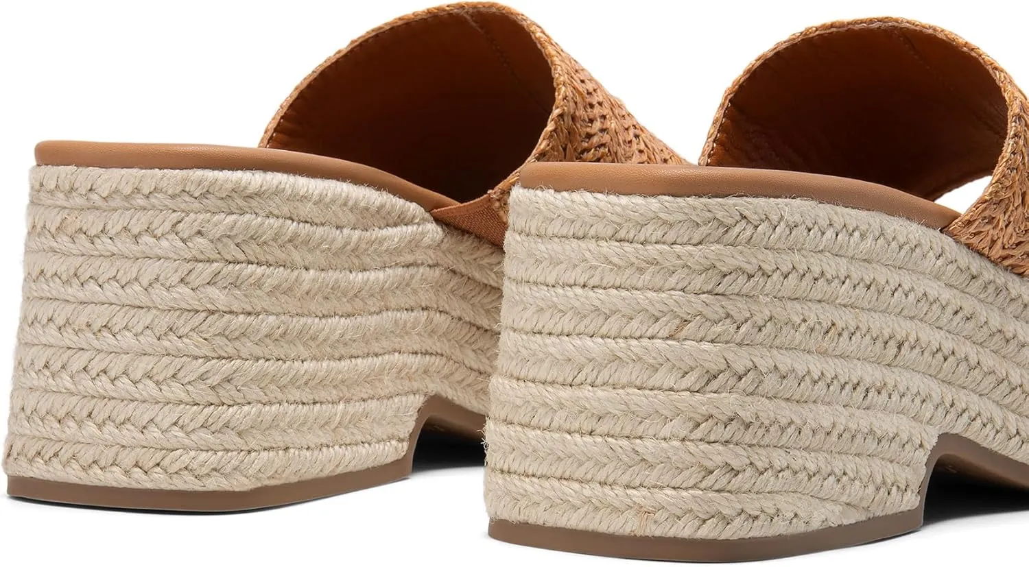 DREAM PAIRS Platform Espadrille Sandals for Women Wedges Slides Slip on Bohemia Sandals Flatform Open Toe Beach Sandals Dressy Outdoor Summer Shoes