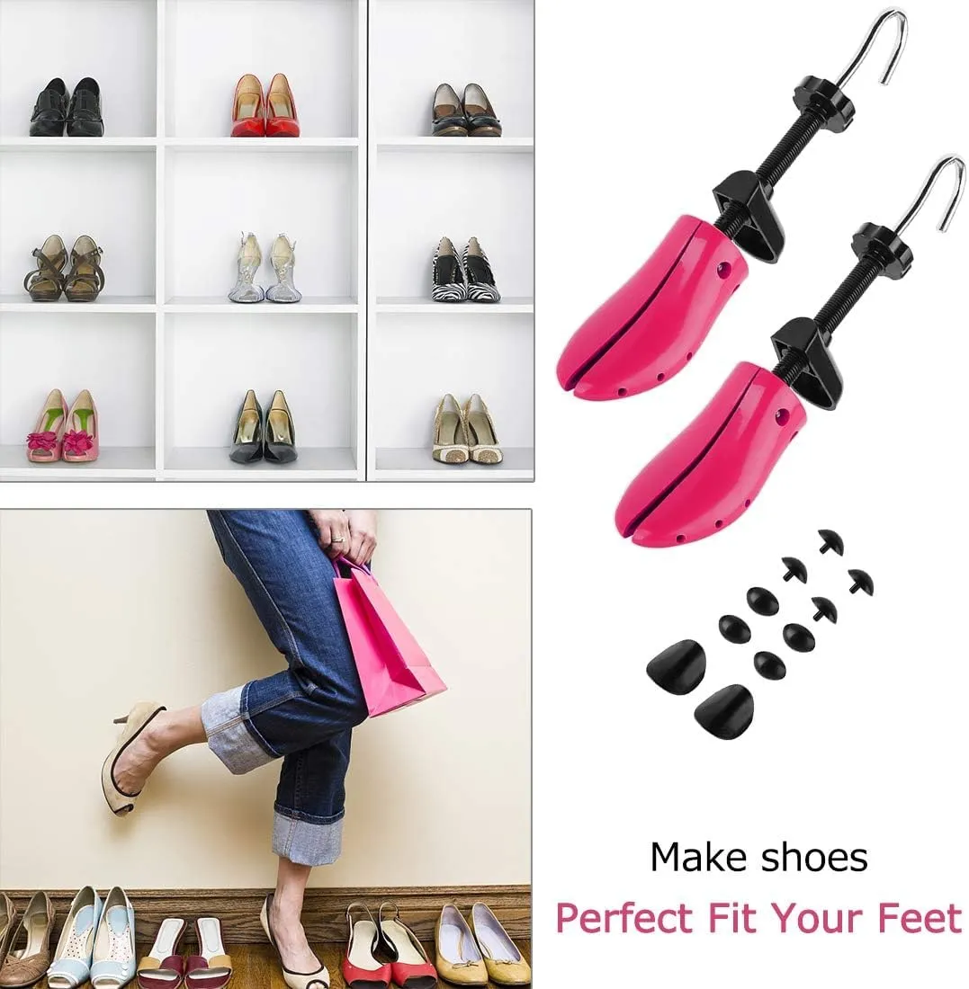eachway Shoe Stretcher Shoe Trees,Adjustable Length & Width for Men and Women（For Women's 5.5-10
