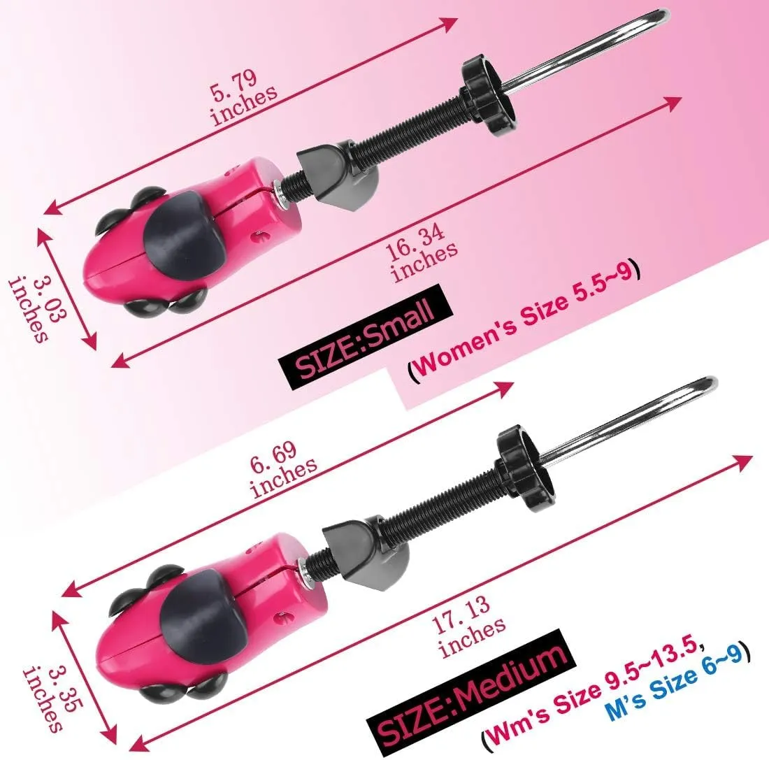 eachway Shoe Stretcher Shoe Trees,Adjustable Length & Width for Men and Women（For Women's 5.5-10