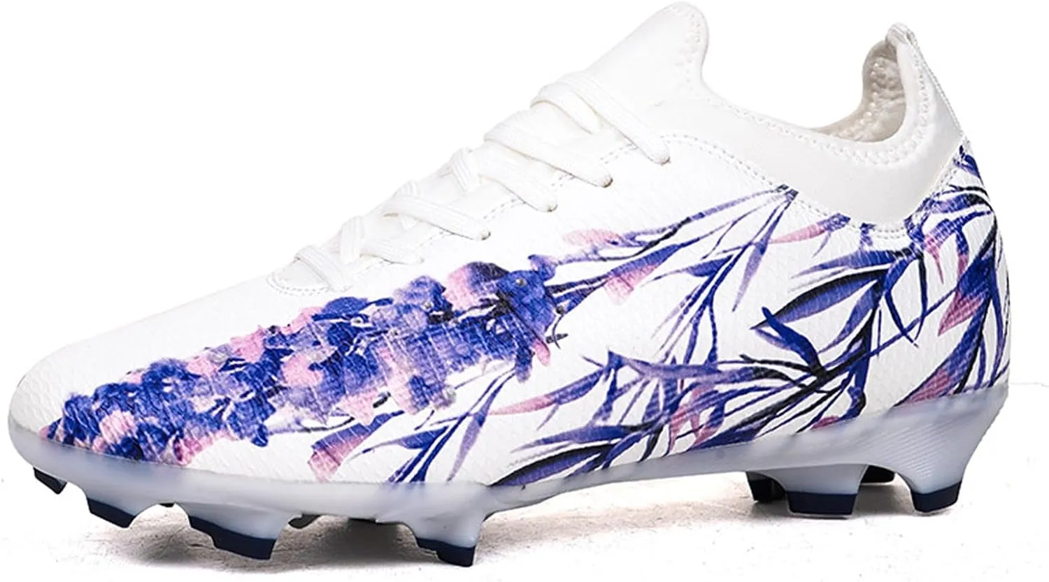 Eliogn Men's Turf Soccer Cleats Athletic Firm Ground High-Top Football Boots