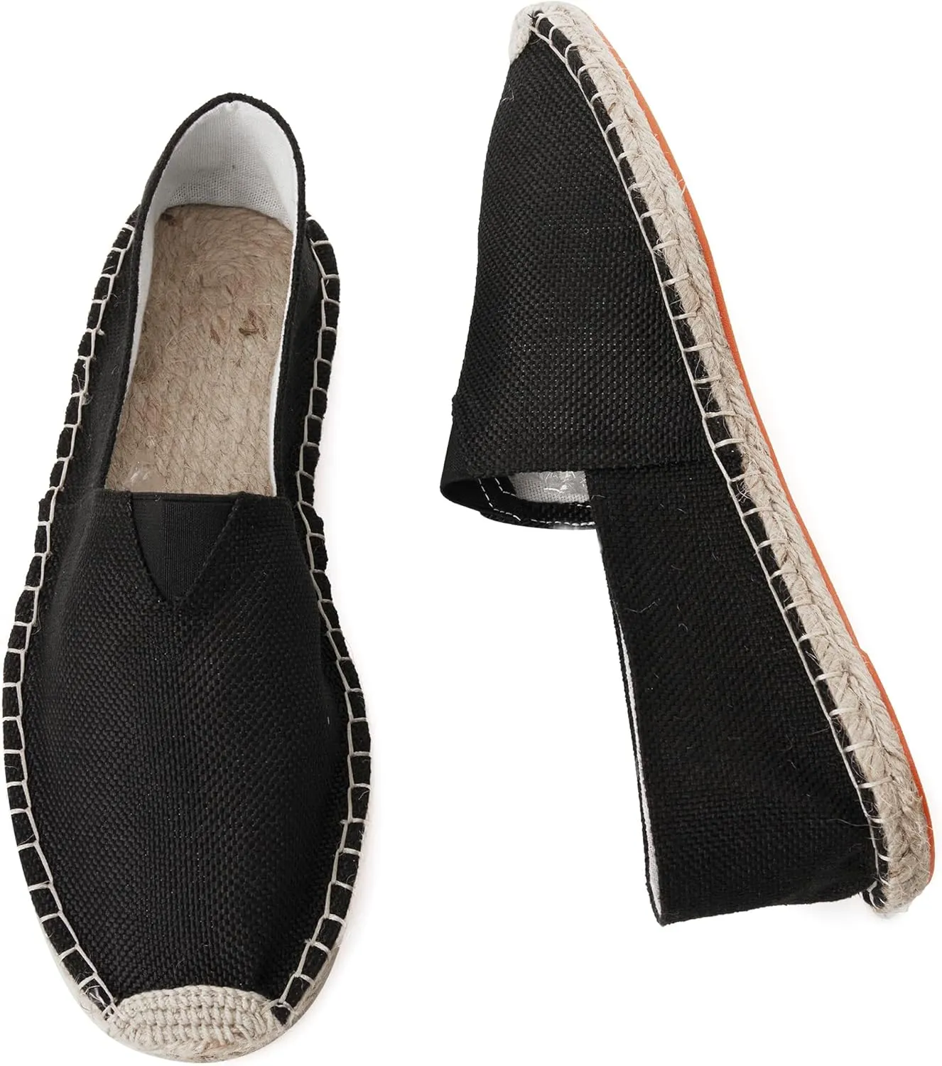 Espadrilles for Men with Flat Slip-on Fashion Casual Classic Canvas