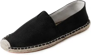 Espadrilles for Men with Flat Slip-on Fashion Casual Classic Canvas