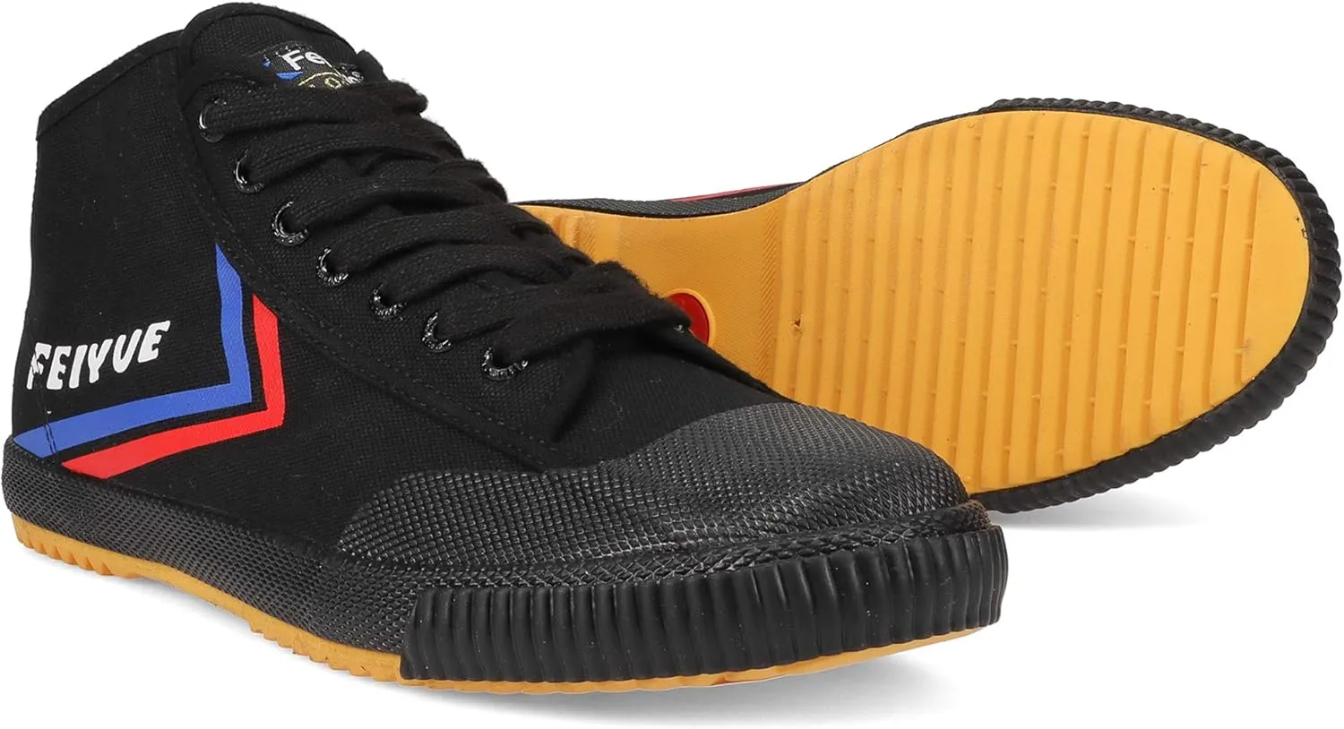 FEIYUE Fe Mid 1920 Canvas Martial Arts Shoes, Unisex Mid-Top Great Sneakers for Martial Arts, Parkour, Lifting, and Great for Every Day Casual Wear