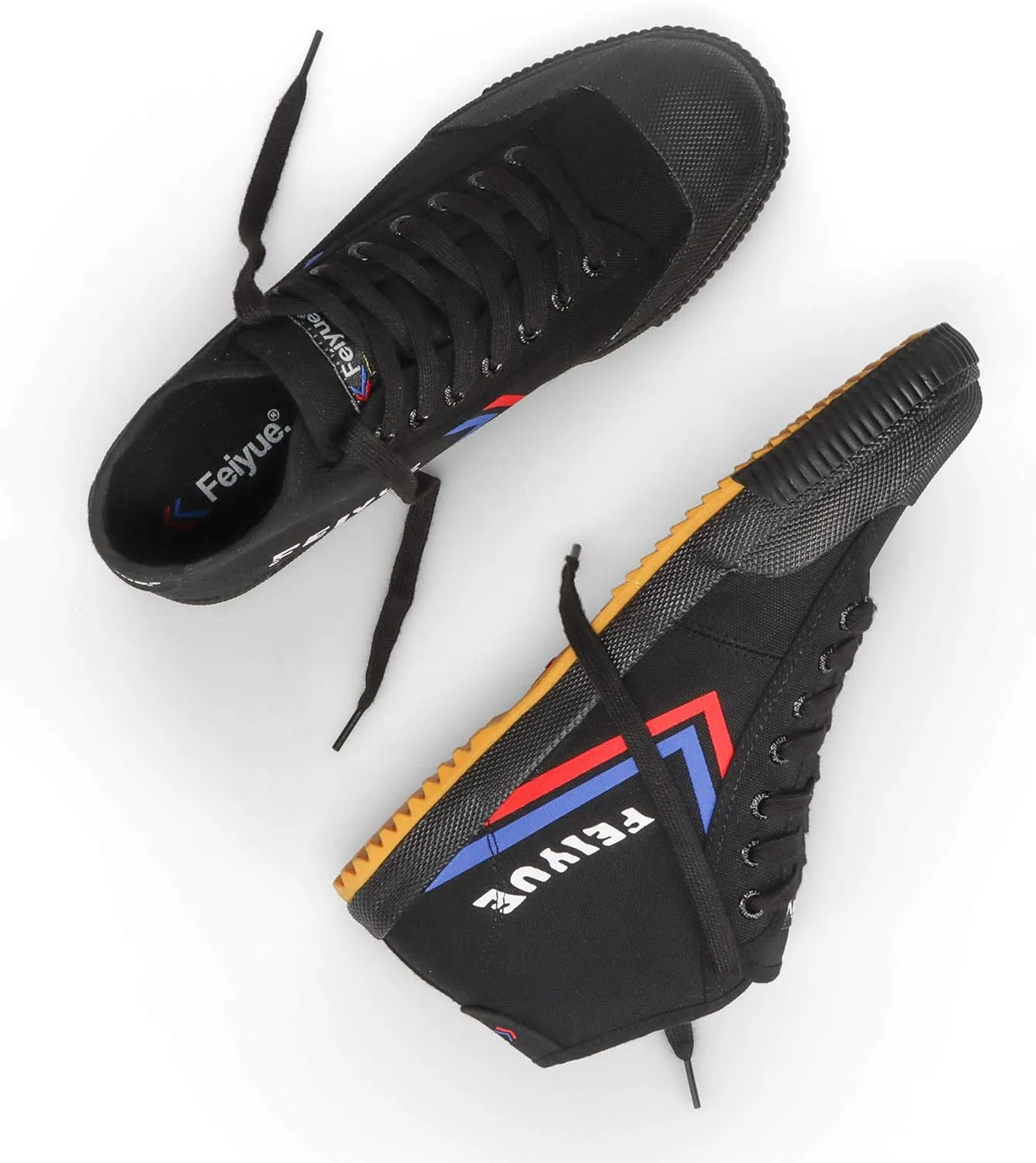 FEIYUE Fe Mid 1920 Canvas Martial Arts Shoes, Unisex Mid-Top Great Sneakers for Martial Arts, Parkour, Lifting, and Great for Every Day Casual Wear
