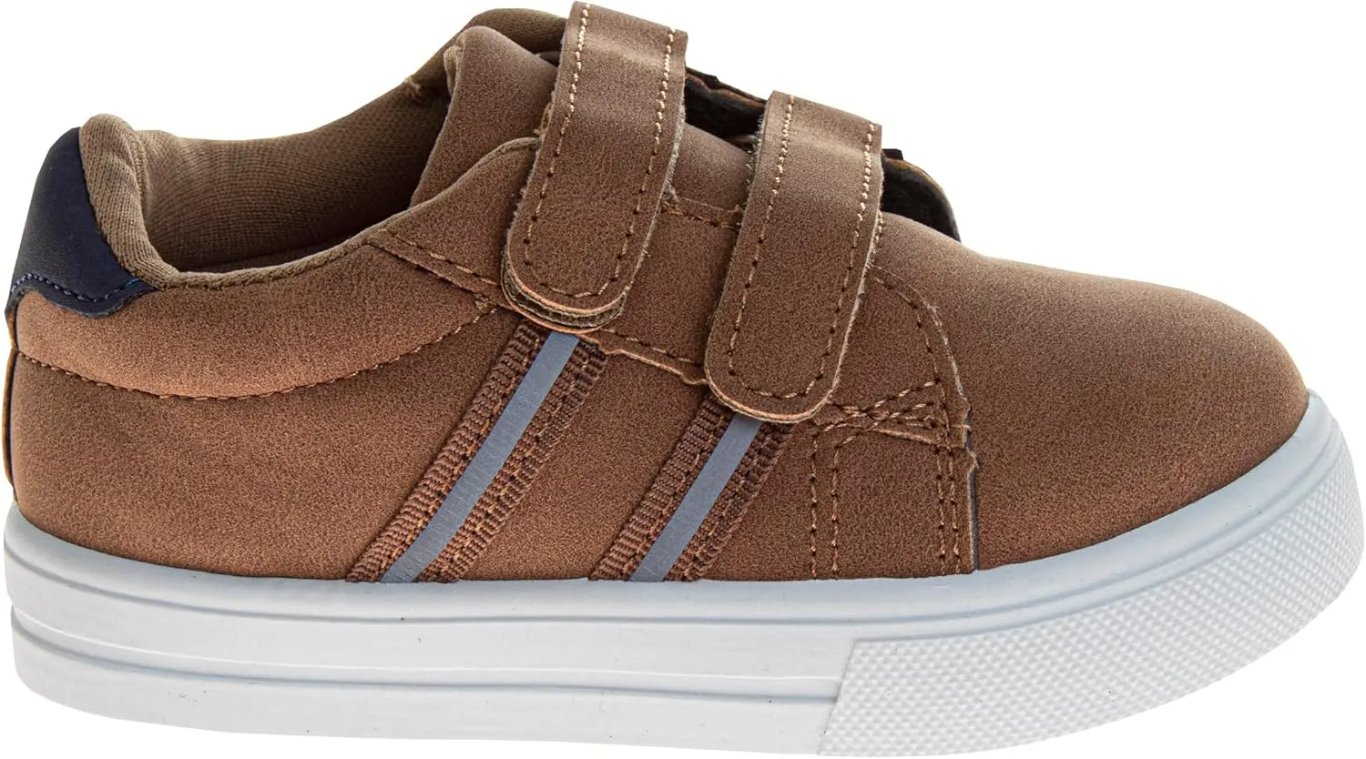 French Toast Boy Sneakers Laceless - Toddlers Athletic Casual Kids Canvas Shoes