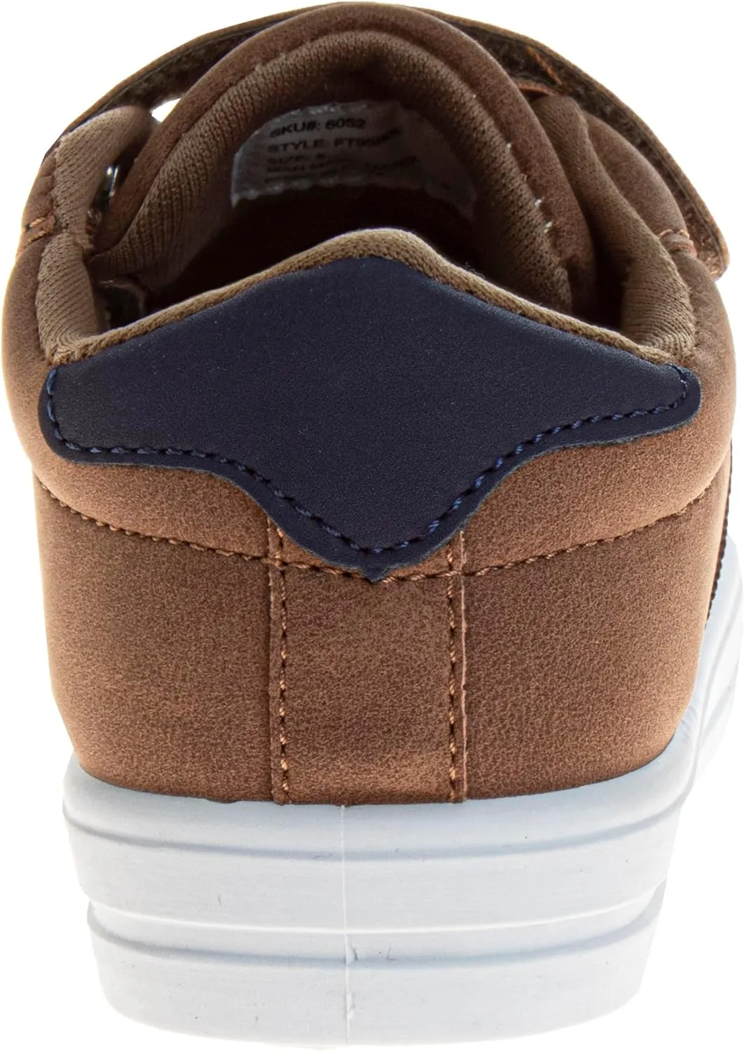 French Toast Boy Sneakers Laceless - Toddlers Athletic Casual Kids Canvas Shoes