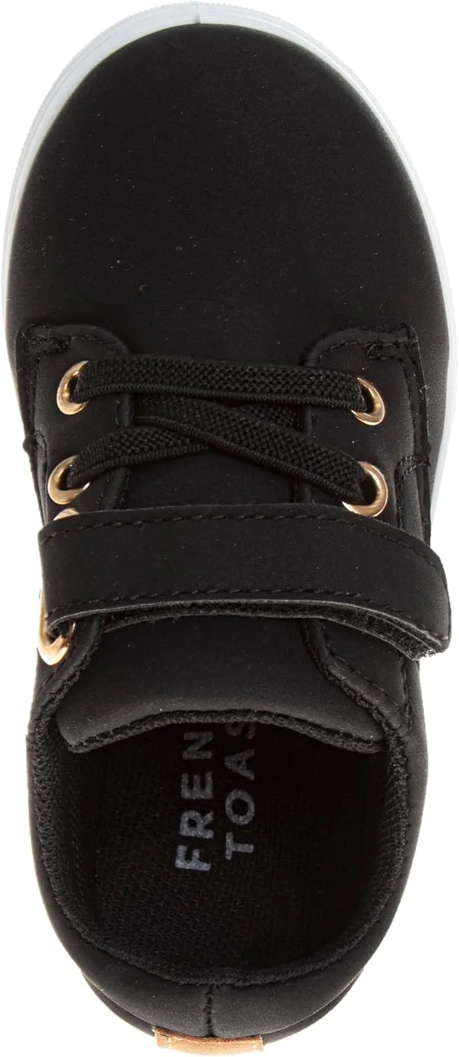 French Toast Boy Sneakers Laceless - Toddlers Athletic Casual Kids Canvas Shoes