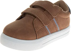 French Toast Boy Sneakers Laceless - Toddlers Athletic Casual Kids Canvas Shoes