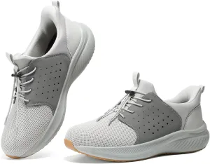 HEEZ Mens Slip On Fashion Sneakers Walking Shoes for Men Comfortable Breathable Casual Running Shoes
